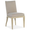 Bowery Hill Contemporary Dining Room Fabric Upholstered Side Chair