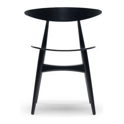 Wegner CH33T Chair - All Wood - Living Room Chairs