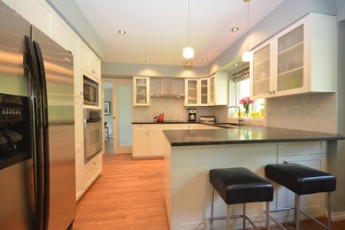 Kitchen - contemporary kitchen idea in Vancouver