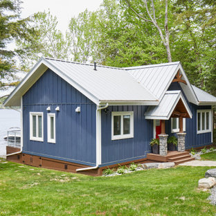 75 Beautiful Blue Board and Batten Exterior Home Pictures & Ideas ...