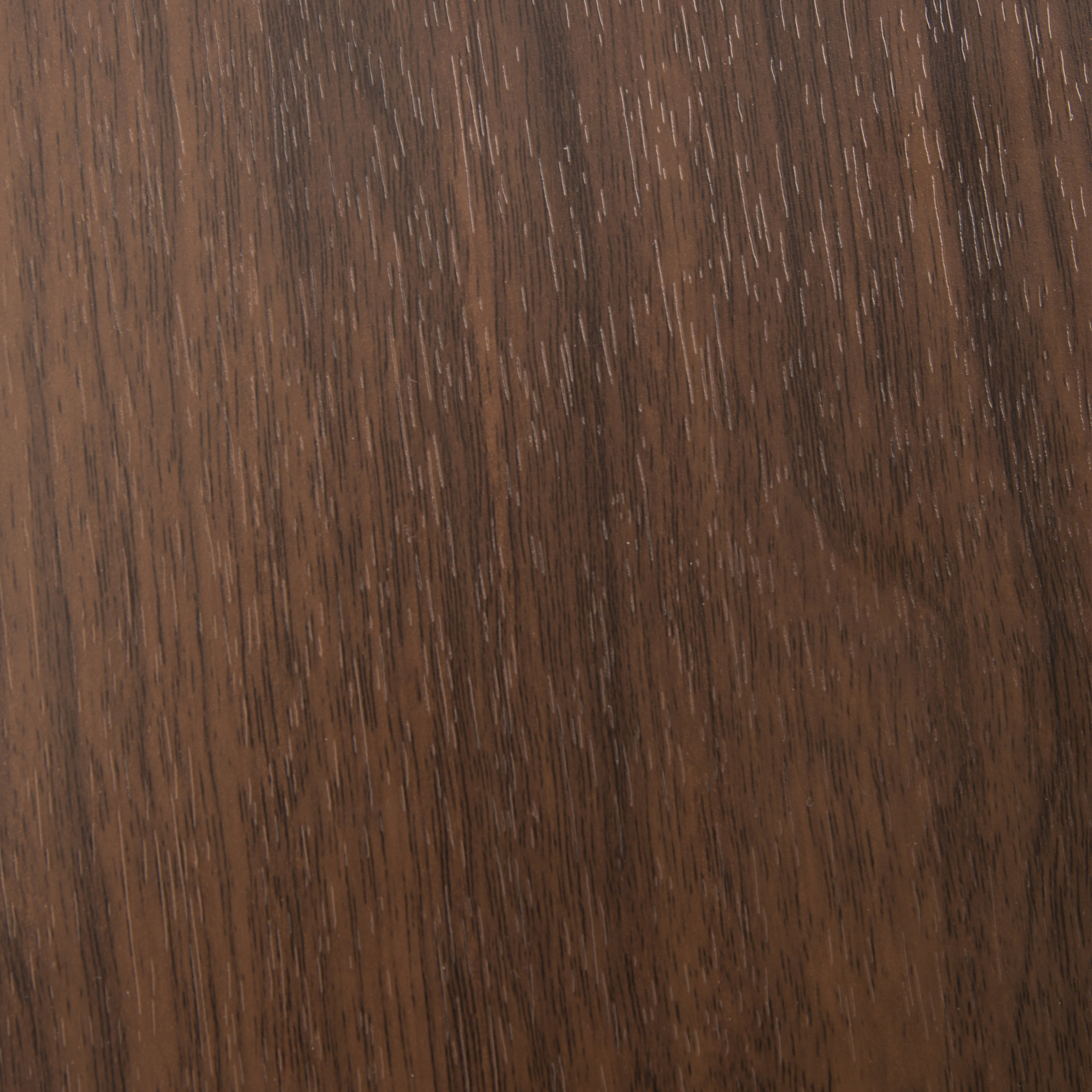 LumiSource Pebble Table, Black Metal/Walnut Wood