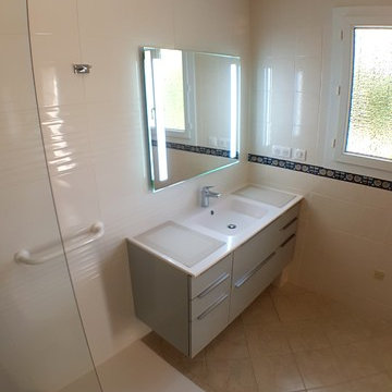 Rénovation partielle - Salle d'eau/WC - SAINT PAUL DE VENCE
