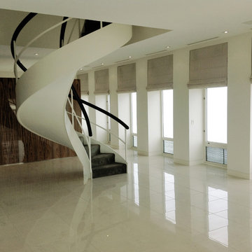 10 Sq Ft Triplex Penthouse Condo on Lake Michigan in Chicago. Contemporary