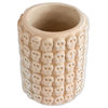 Novica Handmade Rows Of Skulls Ceramic Flower Pot