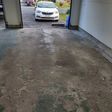 Damaged Garage