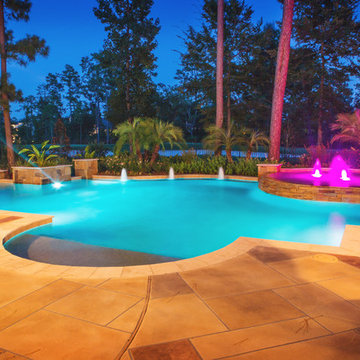 Regal Pools Tahoe Blue Bead Crete