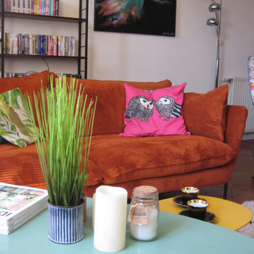 Villenouvelle - Salon vintage 60’s Arty