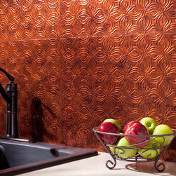Fasade Lotus in Moonstone Copper - Home Decor