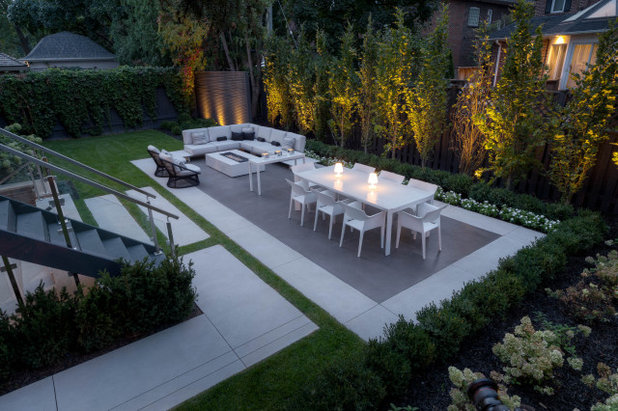 Midcentury Patio by Elite Concrete