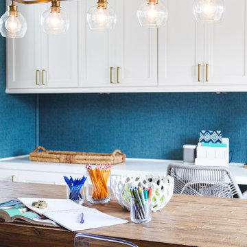 Ocean inspired office makeover
