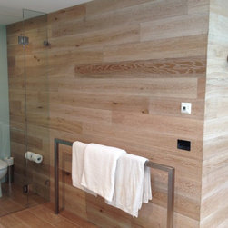 Timber porcelain tiles and matching American Oak flooring - Products