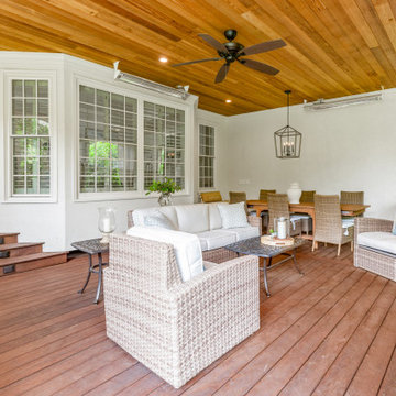 An Outdoor Living Room in Lush surroundings