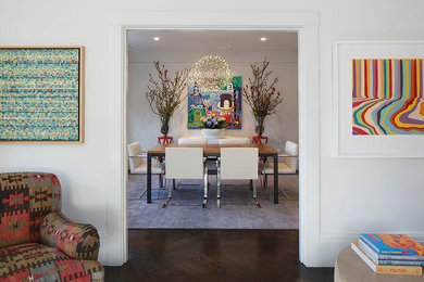 Photo of a transitional dining room in San Francisco.