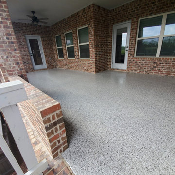 Back patio flake