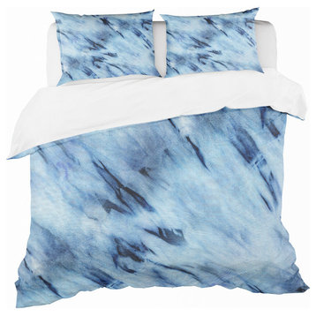 Tie Dye Modern and Contemporary Duvet Cover Set, Twin