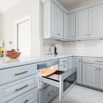 Lovely & Light: Kitchen Remodel in Pebble Creek: College Station