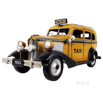 1933 CHECKER MODEL T TAXI CAB Collectible Metal scale model Taxi