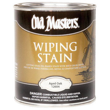 Old Masters 12604 Semi-Transparent Oil-Based Wiping Stain, 1 Quart