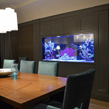 Oceanfront built-in Aquarium