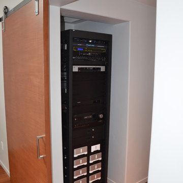 Hidden Equipment Rack