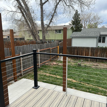 James Hardie New Deck Cable Railing + Shade Sail Posts