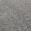 Plush Velours Gray Microfiber Shag, 8'x10'