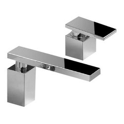 Graff - Graff Roman Tub Set - G-3750-LM31-PC/BK - Bathtub Faucets