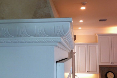 Example of a transitional kitchen design in Other
