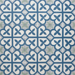 Sabine Hill - Cement Encaustic Tile - Wall And Floor Tile