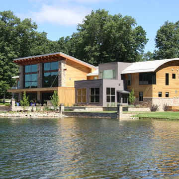 Modern Lake Front Estate