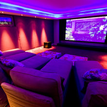 Film projector room