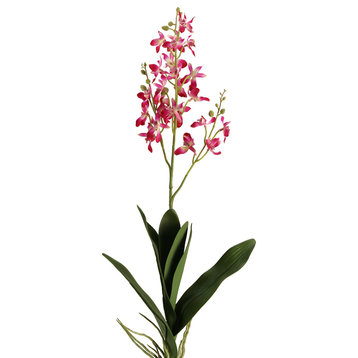 30.5" Dendrobium Orchid, Set of 3, Pink