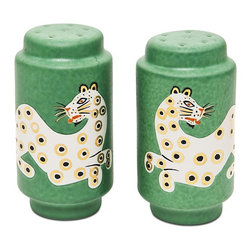 Waylande Gregory Leopard Salt & Pepper - Dinnerware