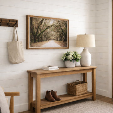 Live Oak Trees and Spanish Moss Botanical Wall Art