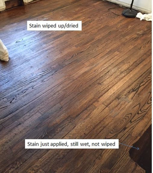 Does Wood Stain Lighten As It Dries 