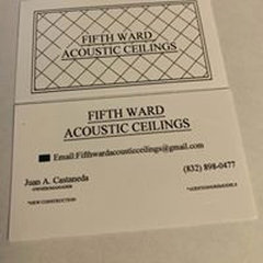 fifth ward acoustic ceilings
