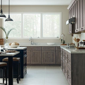 Textured Laminate Kitchen Cabinets