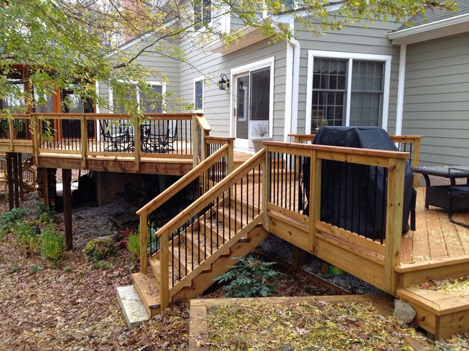 Traditional Deck by American Deck and Patio