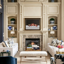 Book cases and Lighting