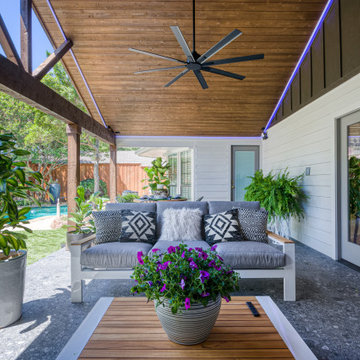 North Dallas Outdoor Living Space