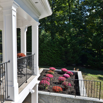 Exterior Remodel Turns Home Backyard into Gorgeous Retreat in Great Falls, Va