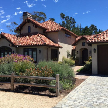 Mediterranean Custom Home in Pebble Beach