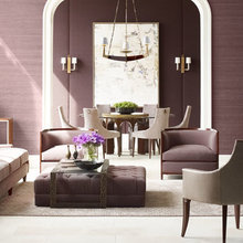 Living Rooms at Stacked Stone Wall