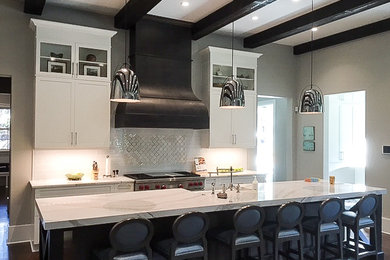 Inspiration for a transitional kitchen remodel in Atlanta