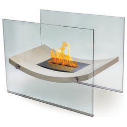 Contemporary Indoor Fireplaces by GwG Outlet