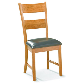 Intercon Furniture Family Ladder Back Chairs, Chestnut, Set of 2