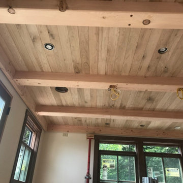 Timber ceiling