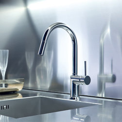Cafe Kitchen Mixer With Pull Out Spout - Kitchen Sink Accessories