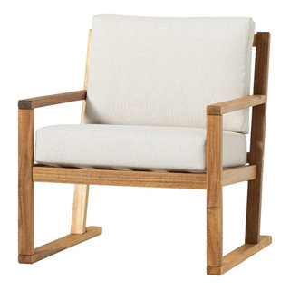 Pemberly Row Two Position Sled Base Wood Commercial Grade Chair In Black
