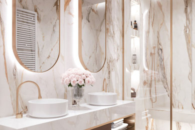 Inspiration for a bathroom remodel in Los Angeles